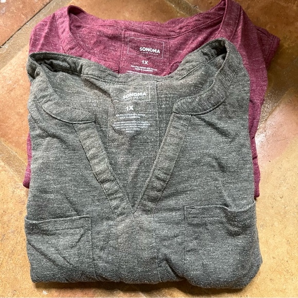 Sonoma Tops - Sonoma - 2 tunic sleeveless tops